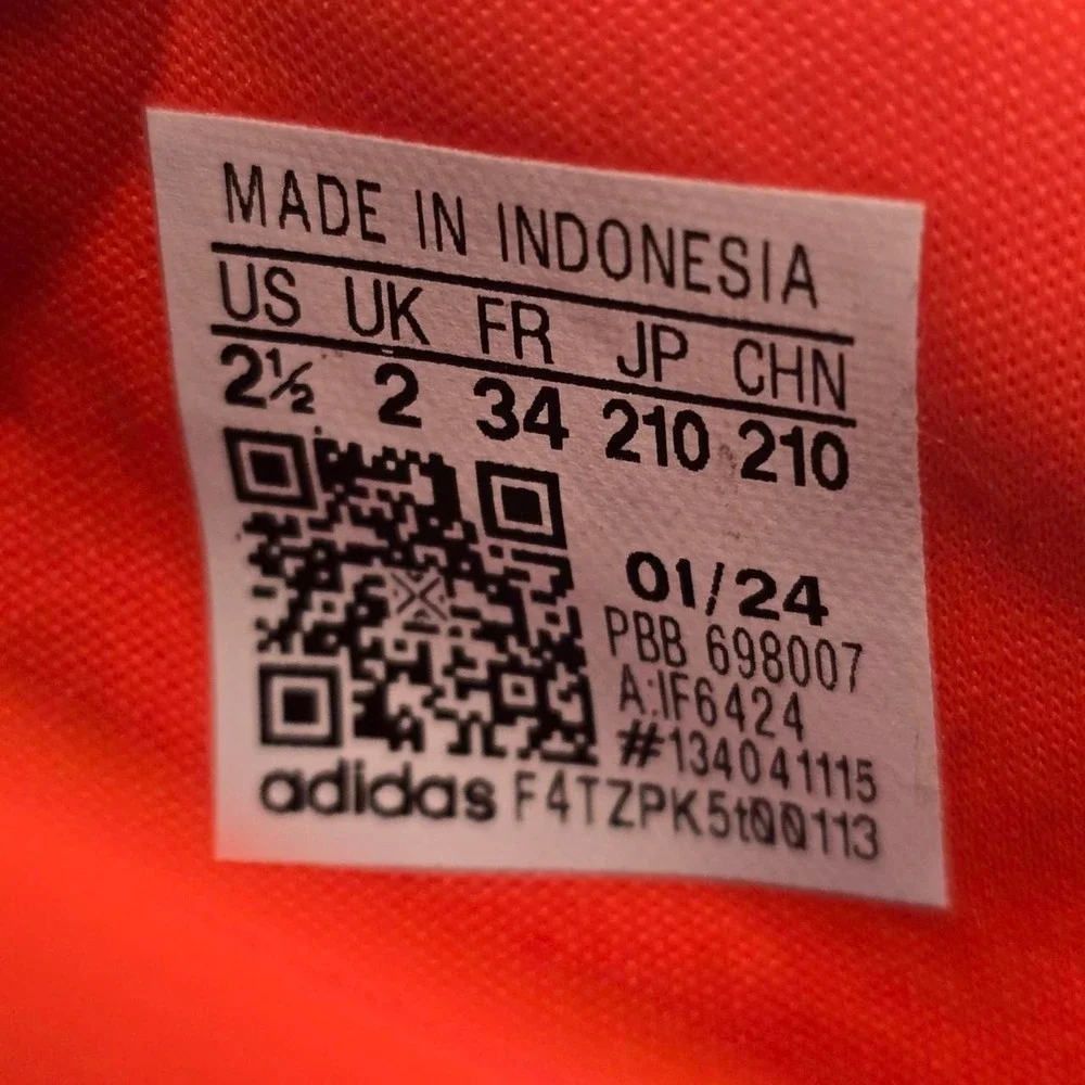 Adidas Predator Club FXG Blue/Orange kids- 2.5 US